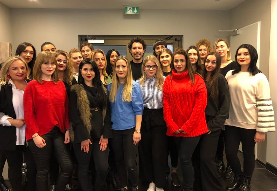Boris Entrup unterrichtet an der Famous Face Academy