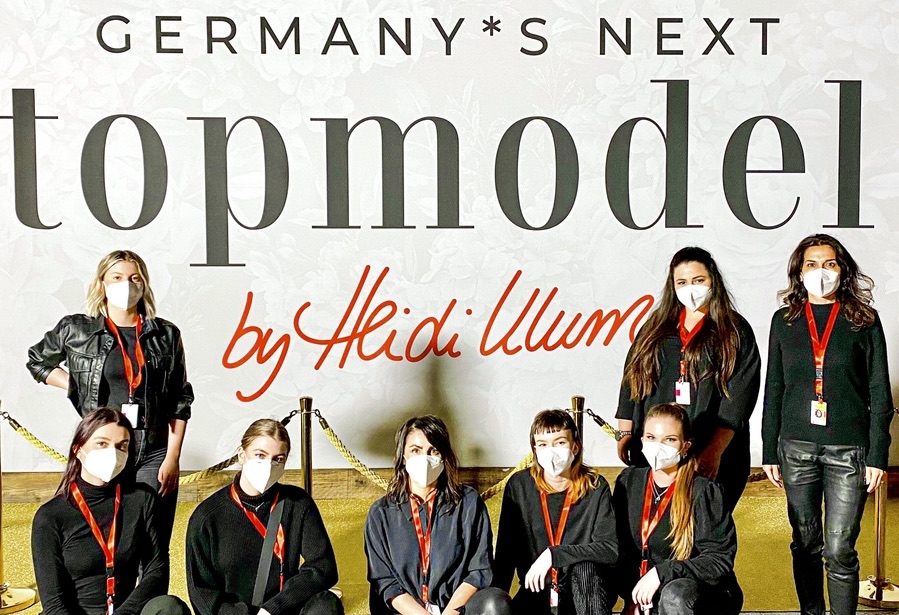 Famous Face Academy bei Germany's Next Top Model