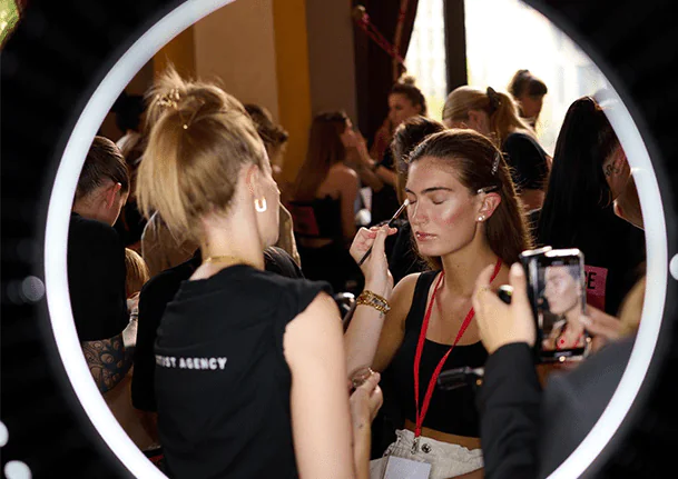 Frankfurt Fashion Week Makeup Artist Ausbildung