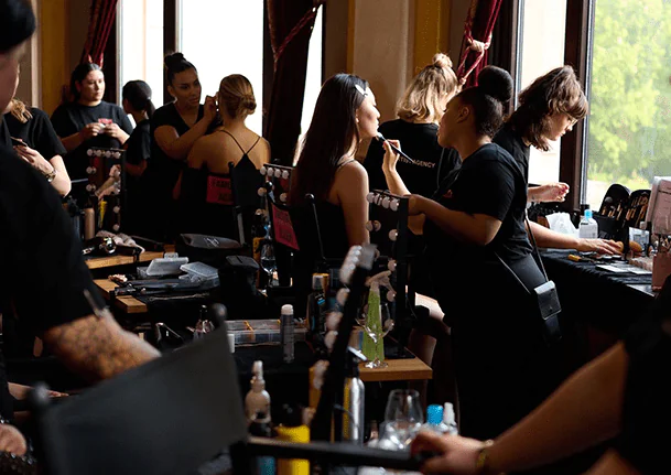 Frankfurt Fashion Week Makeup Artist Schule